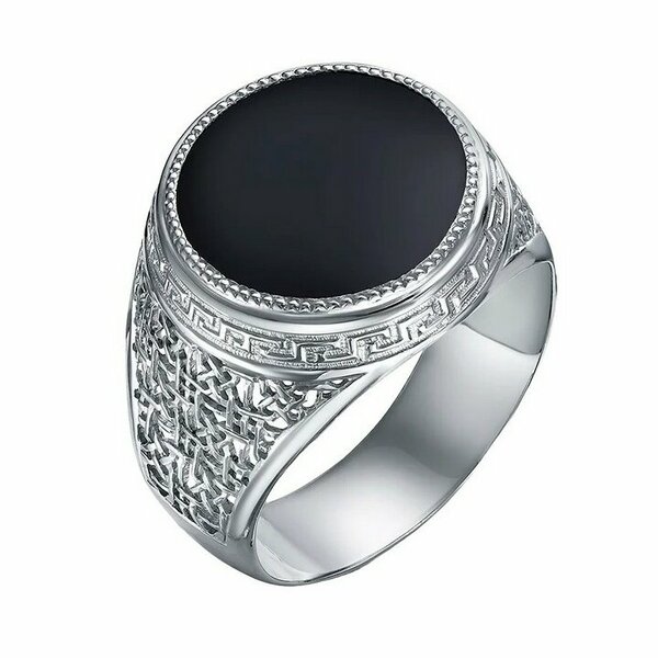 Серебряная печатка с&nbsp;фианитом