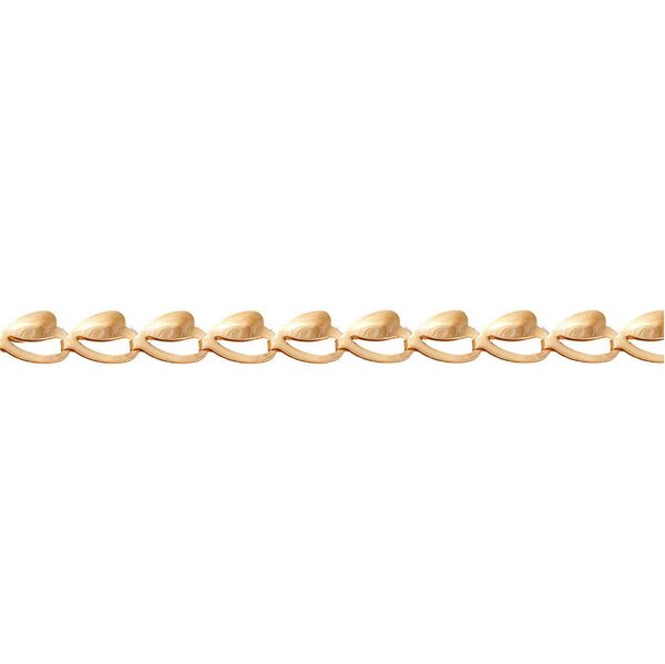 Золотой браслет без вставок