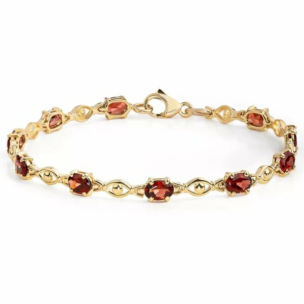 Золотой браслет с&nbsp;гранатом