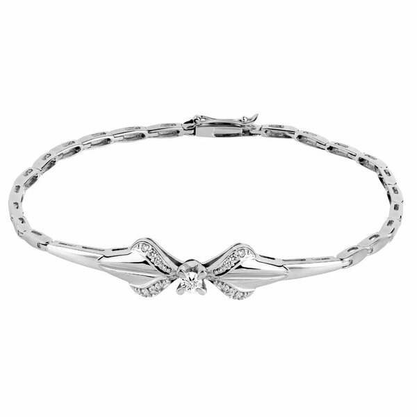 Золотой браслет с&nbsp;бриллиантом