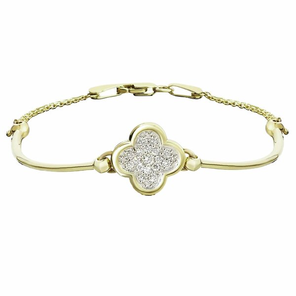 Золотой браслет с&nbsp;бриллиантом