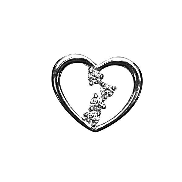 Золотой подвес с&nbsp;бриллиантом