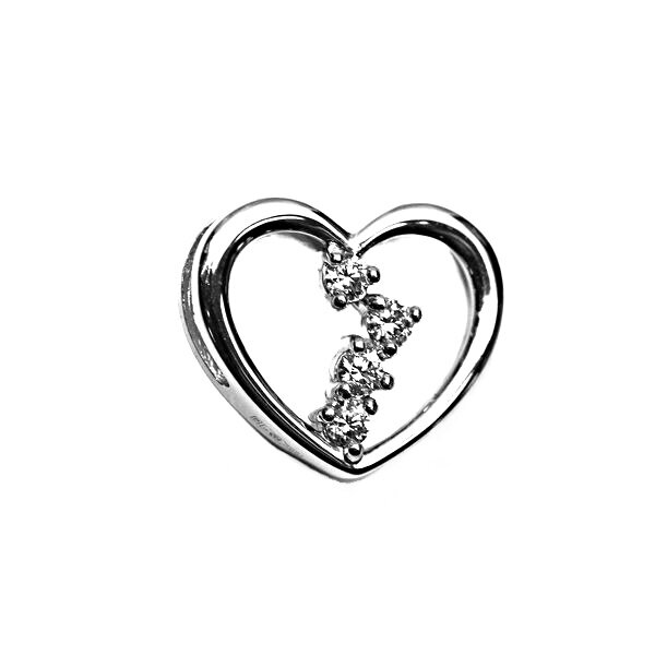 Золотой подвес с&nbsp;бриллиантом