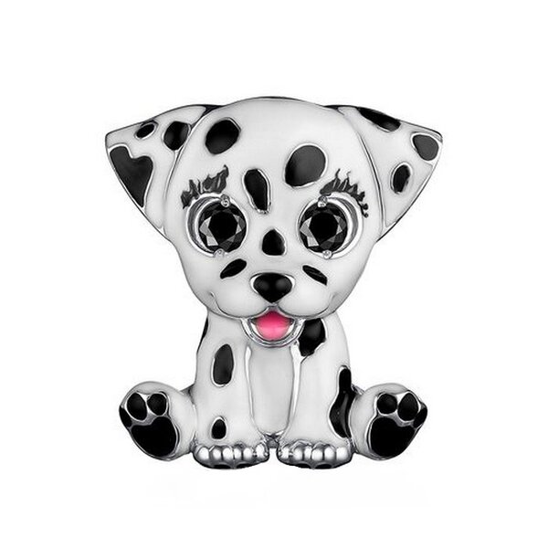 Серебряная брошь с&nbsp;эмалью