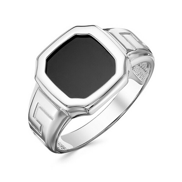 Серебряная печатка с&nbsp;фианитом