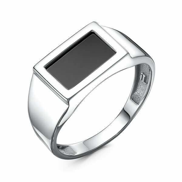 Серебряная печатка с&nbsp;фианитом