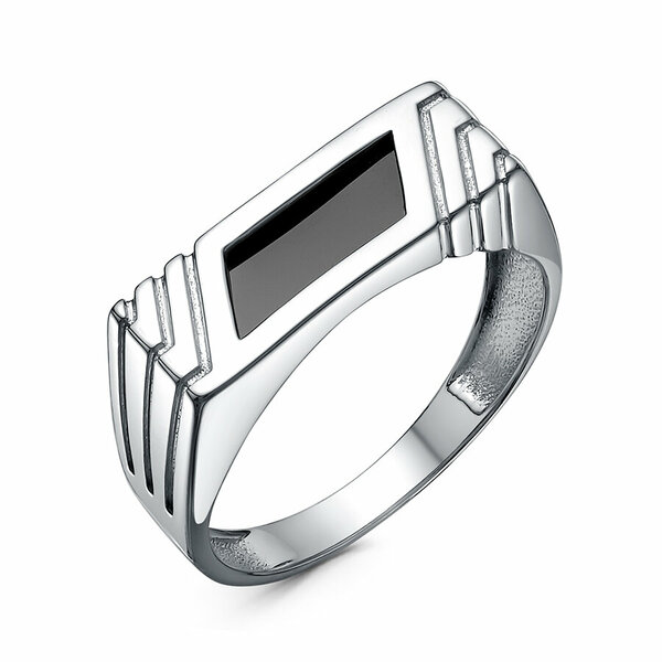 Серебряная печатка с&nbsp;фианитом