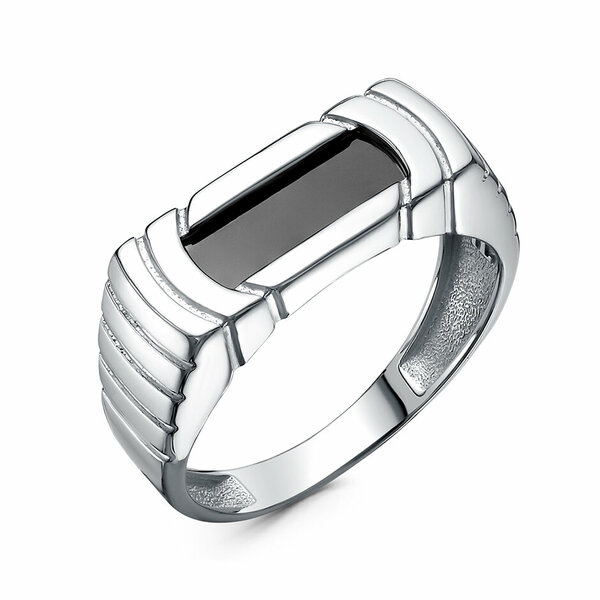 Серебряная печатка с&nbsp;фианитом