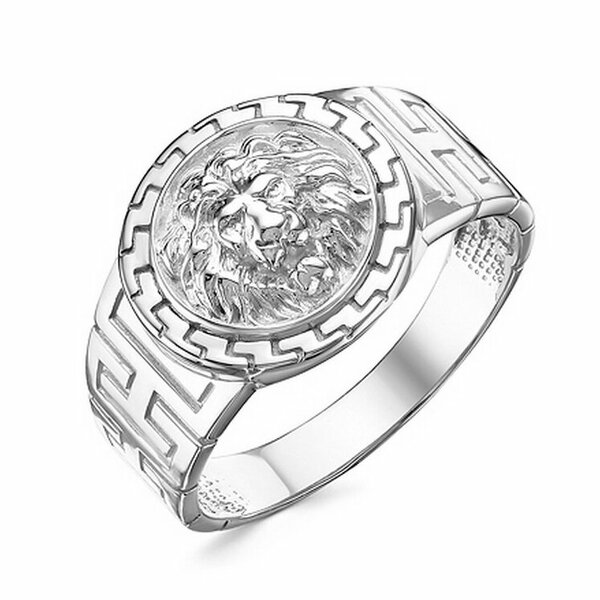 Серебряная печатка без вставок