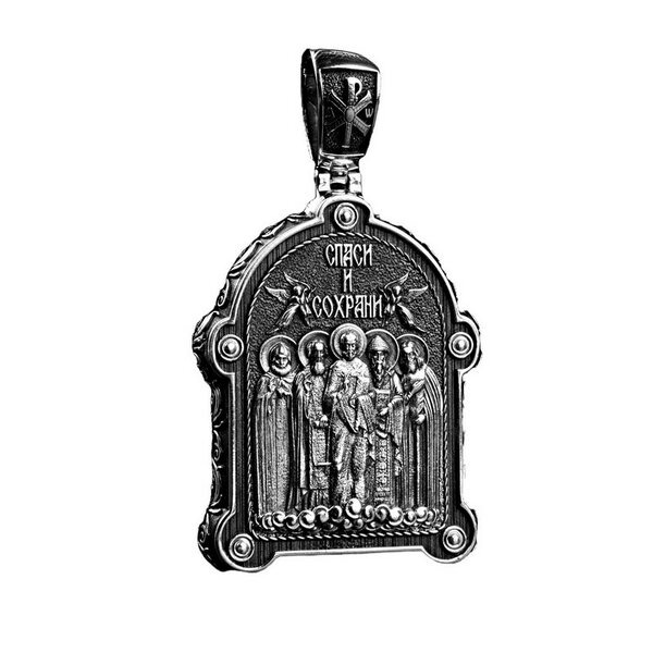 Серебряная икона с&nbsp;деревом