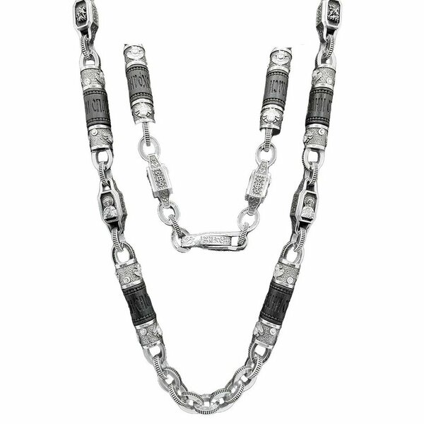 Серебряная цепь с&nbsp;деревом