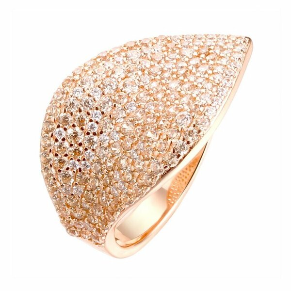 Серебряное кольцо с&nbsp;фианитом
