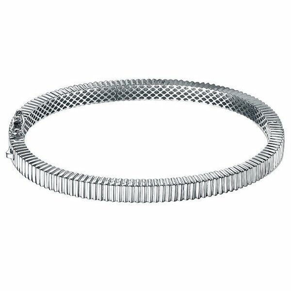 Серебряный браслет без вставок