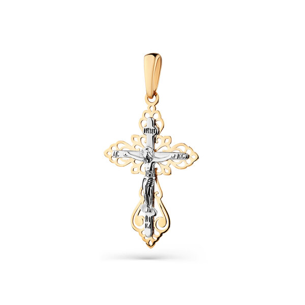 Золотой крест без вставок