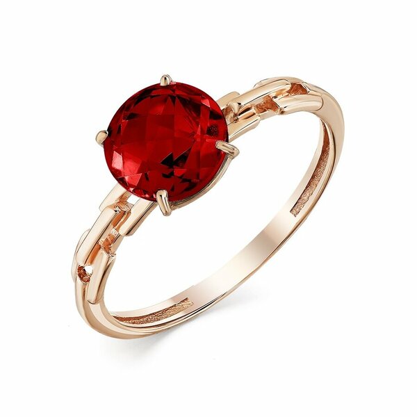 Золотое кольцо с гранатом