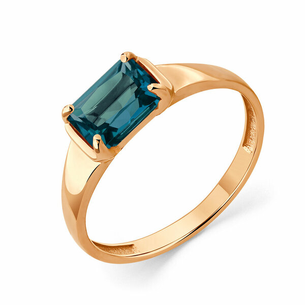 Золотое кольцо с&nbsp;топазом лондон