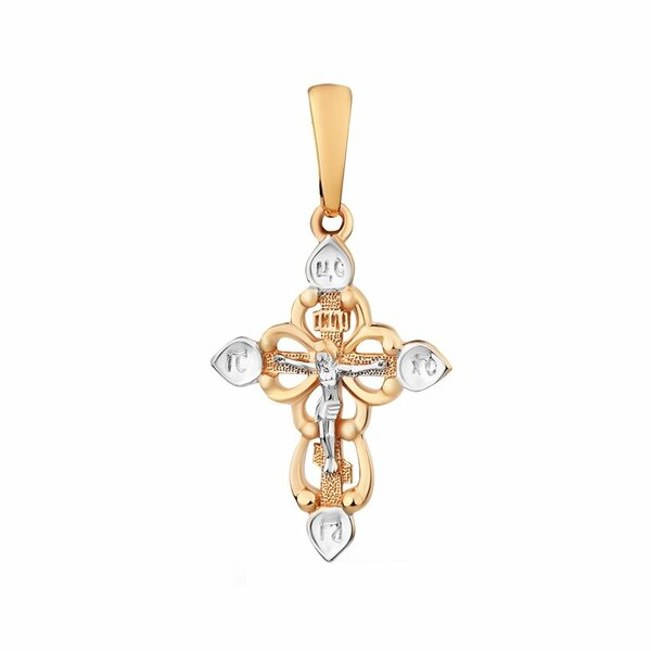 Золотой крест без вставок