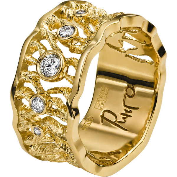 Золотые кольца известных брендов