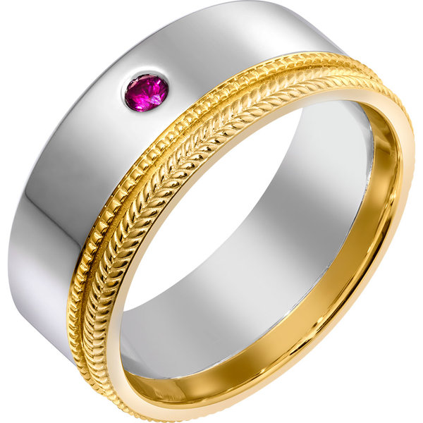 Золотое кольцо с рубином