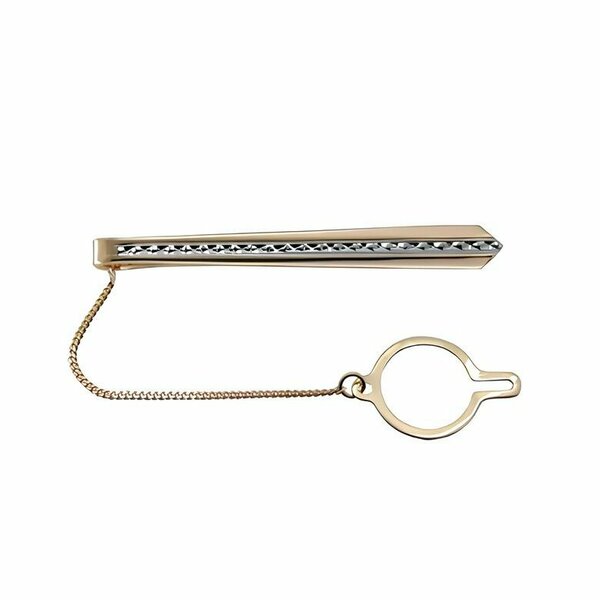 Золотой зажим без вставок