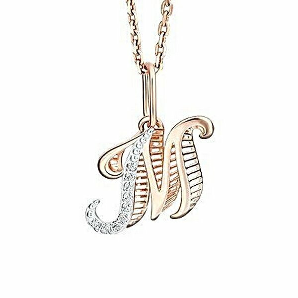 Золотой подвес с фианитом