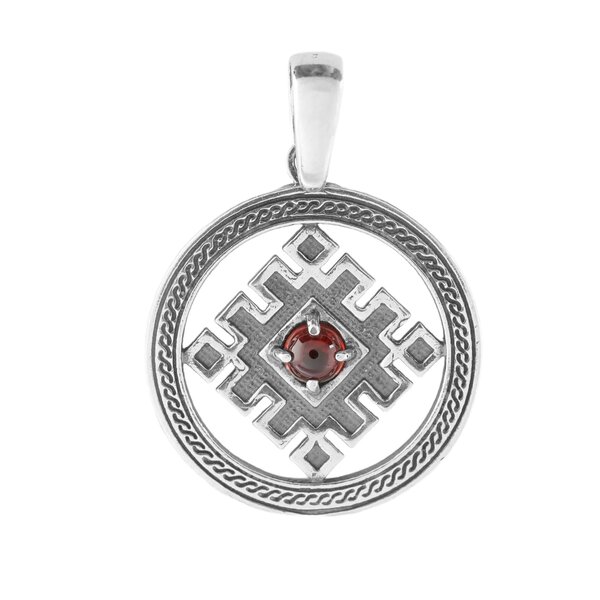 Серебряный подвес с фианитом