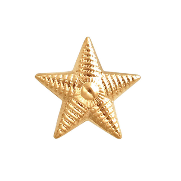 Золотая звезда без вставок