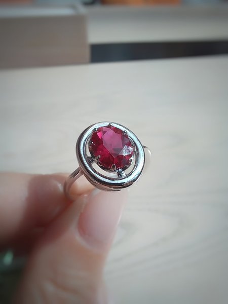 Купить Серебряное кольцо с корундом Серебряное кольцо с корундом