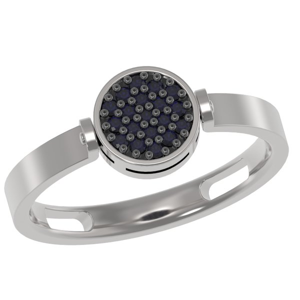 Серебряное кольцо со шпинелью