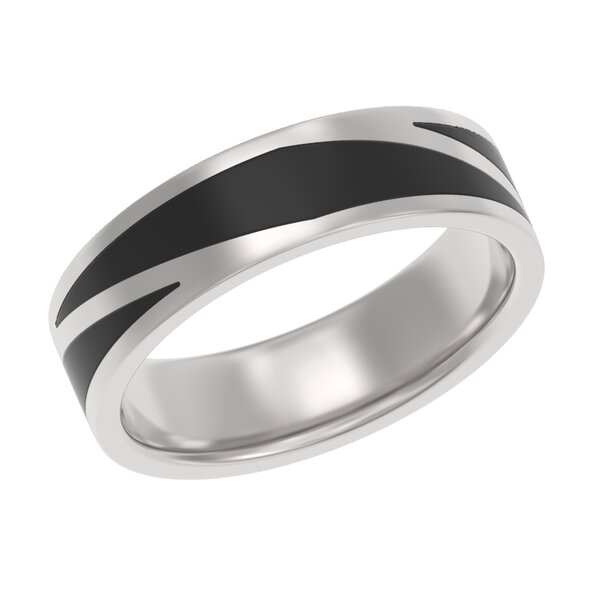 Серебряное кольцо с эмалью