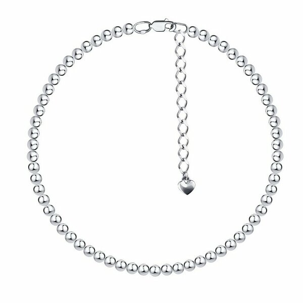 Серебряный браслет без вставок