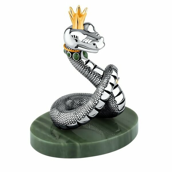 Серебряный сувенир с&nbsp;бериллом