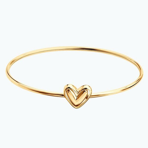 Золотой браслет без вставок