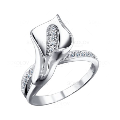 Золотое кольцо с&nbsp;бриллиантом