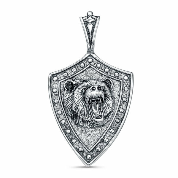 Серебряный подвес без вставок