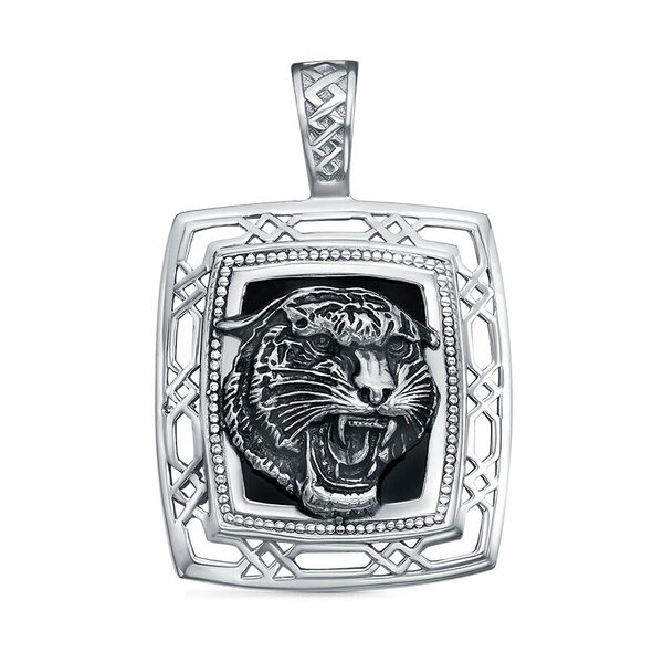 Серебряный подвес с агатом