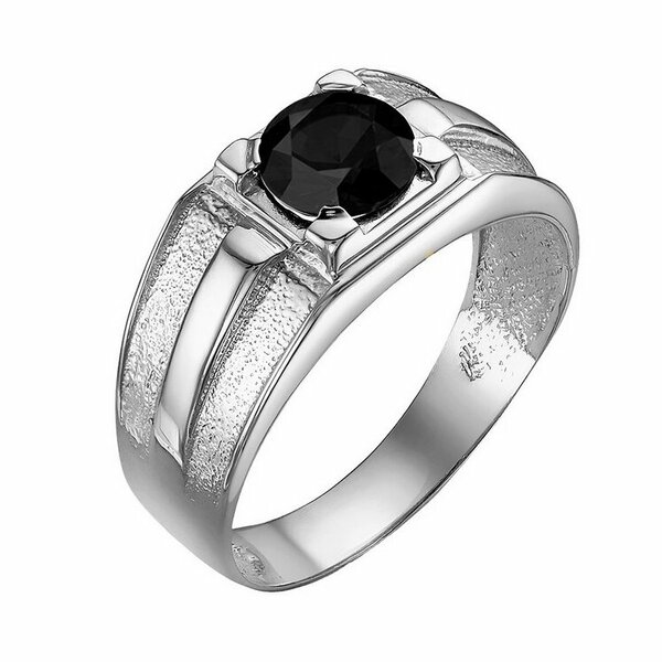 Серебряная печатка с&nbsp;фианитом