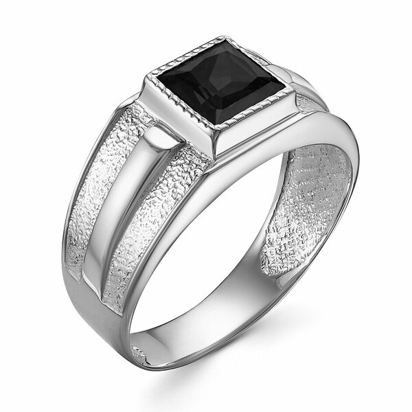 Серебряная печатка с&nbsp;фианитом