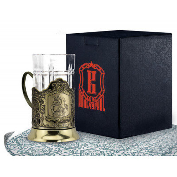 Латунный подстаканник без вставок