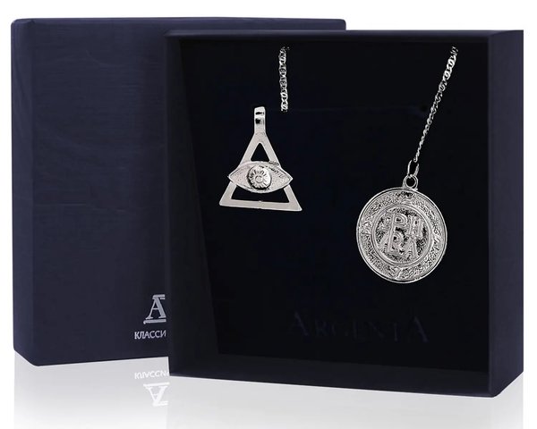 Серебряный бр.для очищ.воды без вставок