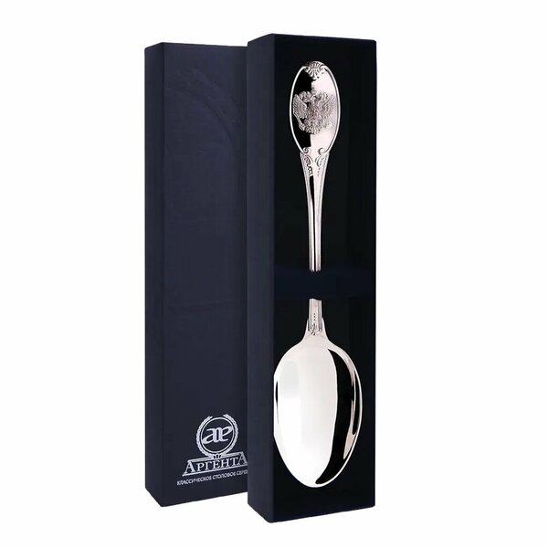 Серебряная ложка без вставок