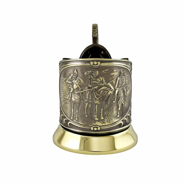 Латунный подстаканник без вставок