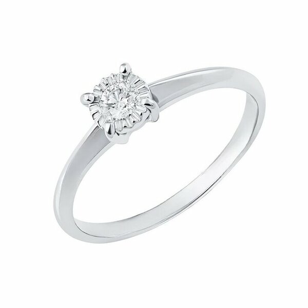 Золотое кольцо с&nbsp;бриллиантом