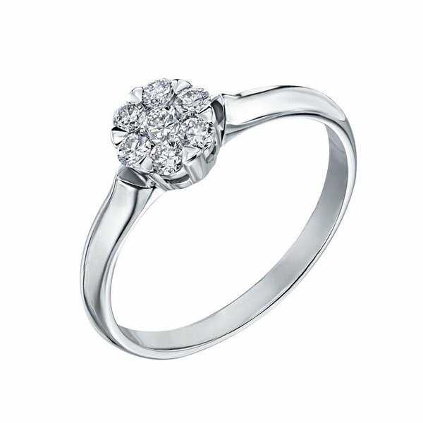 Золотое кольцо с&nbsp;бриллиантом