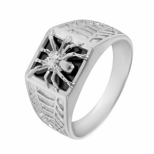 Серебряная печатка с&nbsp;фианитом