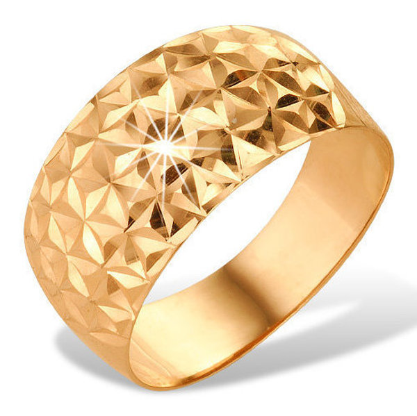 Золотое кольцо без вставок