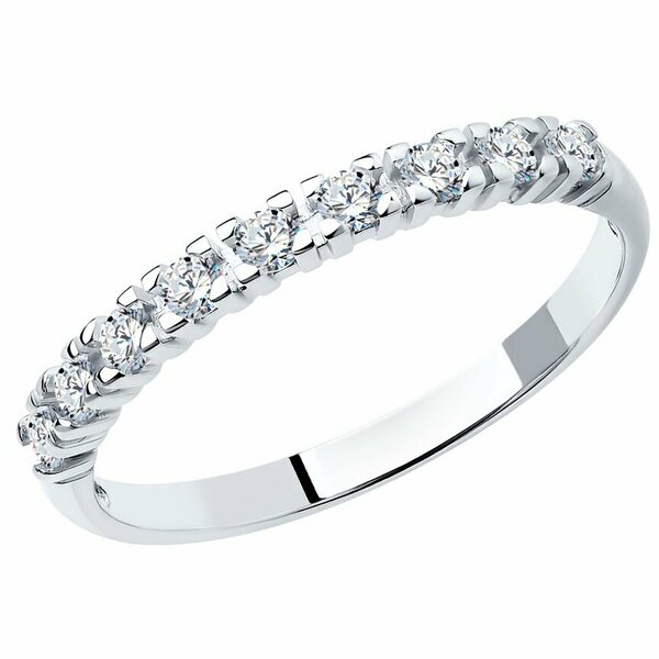 Серебряное кольцо с&nbsp;фианитом
