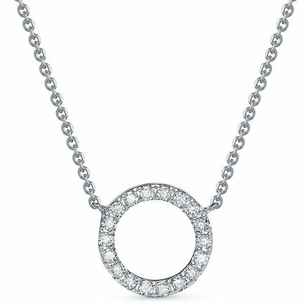 Золотое колье с&nbsp;бриллиантом