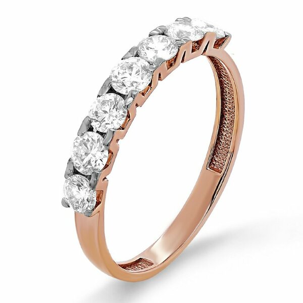 Золотое кольцо с бриллиантом