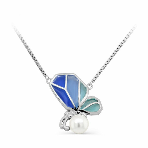 Серебряное колье